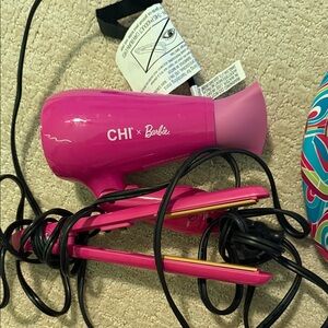 CHI x Barbie Pink Hair Styling Set